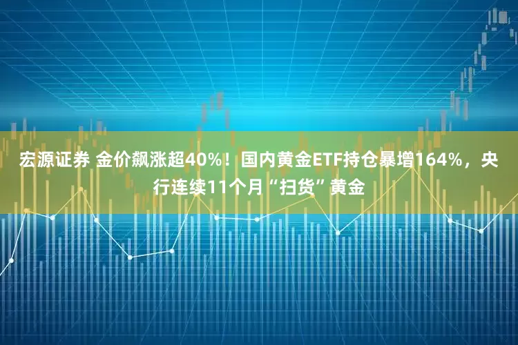 宏源证券 金价飙涨超40%！国内黄金ETF持仓暴增164%，央行连续11个月“扫货”黄金